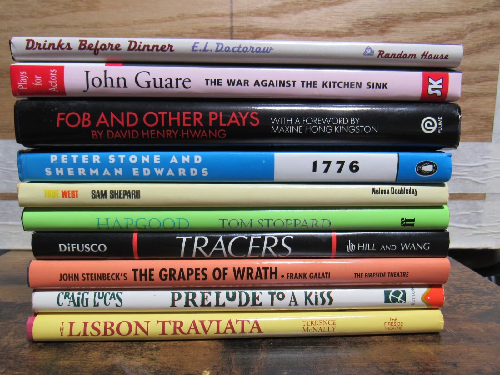 10 Books Screen Plays Hardback Prelude to Kiss Tracers Grapes Wrath J61