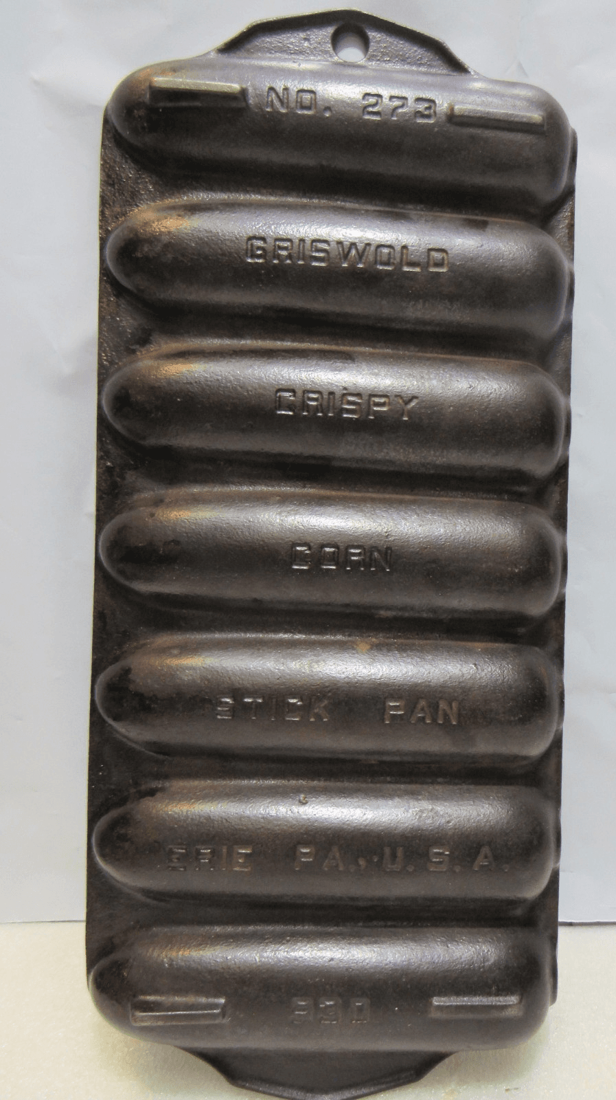 Griswold No. 273 Cast Iron Crispy Corn Stick Pan 930 Erie, PA U.S.A. A27JJ