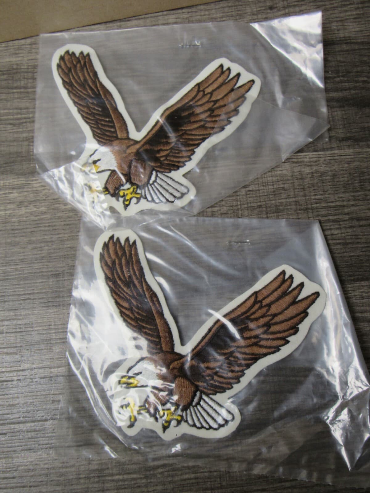 2 Eagle Patches Motorcycle Jacket Patch New