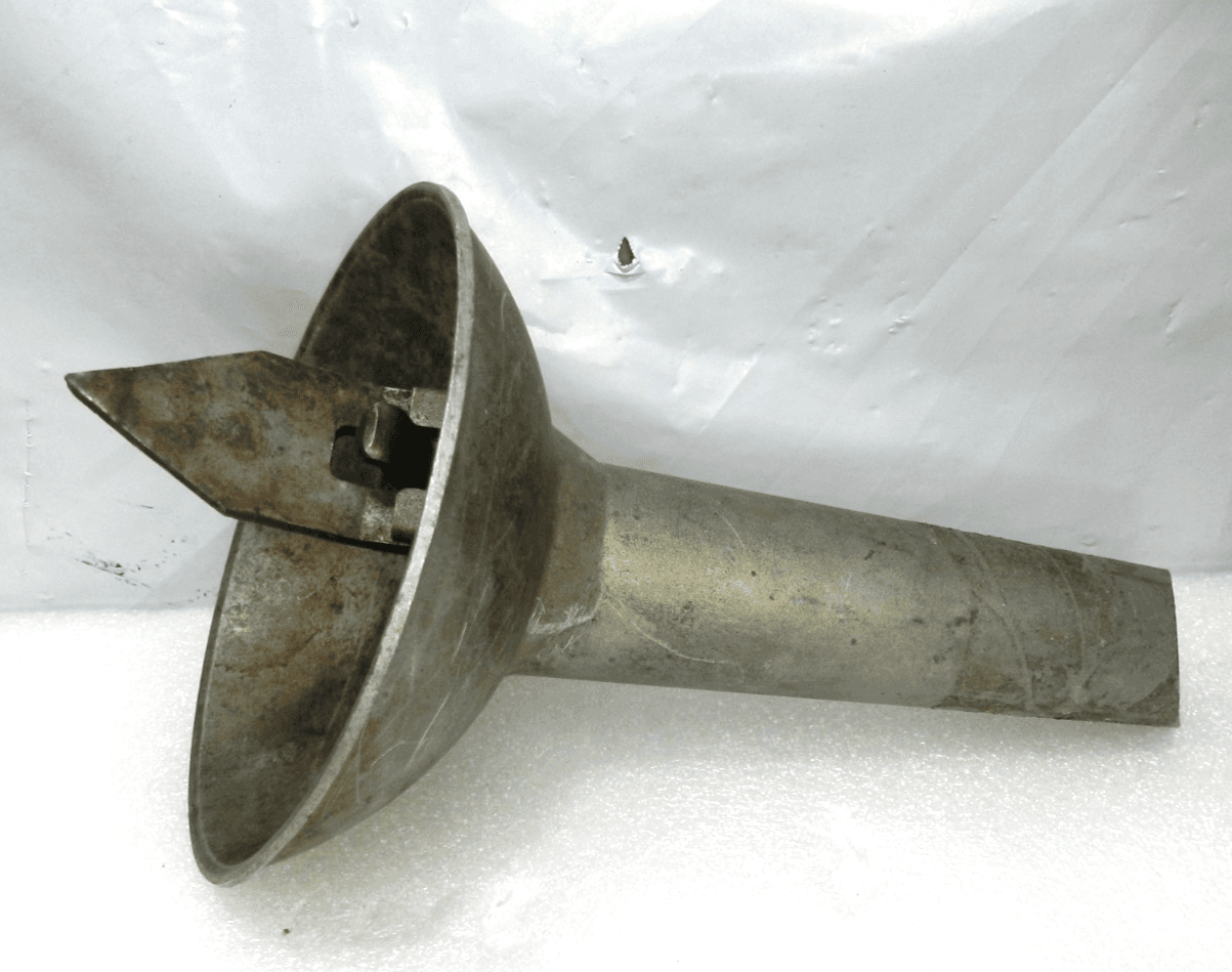 Vintage Oil Can Funnel Spout Filler with Oil Can Opener Piercer All Metal (H12S