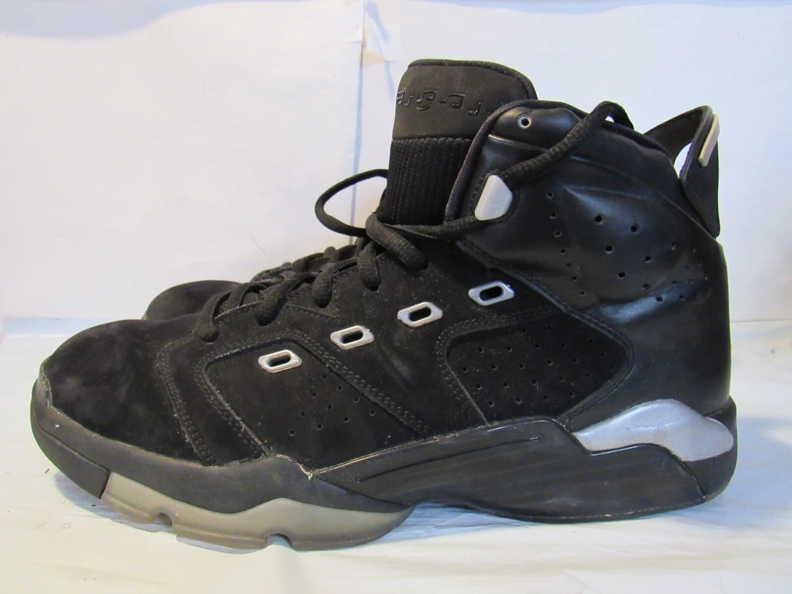 Nike Air Jordan Shoes Mens SZ 12 M Black DC7330-001 Sneakers V22K