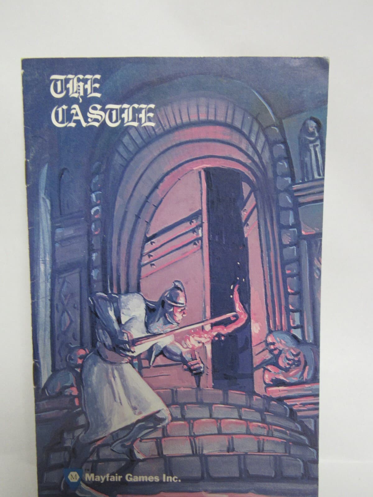 The Castle Fantasy Mini Board Game Book Mayfair 1981 BOOK ONLY
