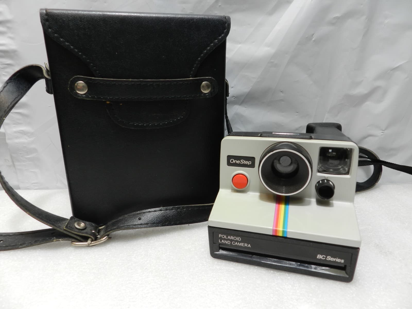 Polaroid One Step Land Instant Camera Rainbow Stripe SX-70 (G5J)