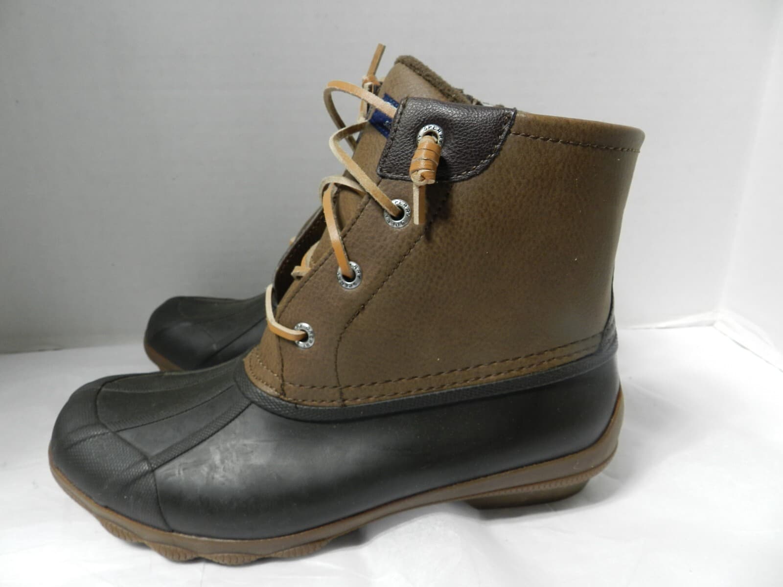 Sperry Women's Duck Boot Brown STS80524 US 7 E95