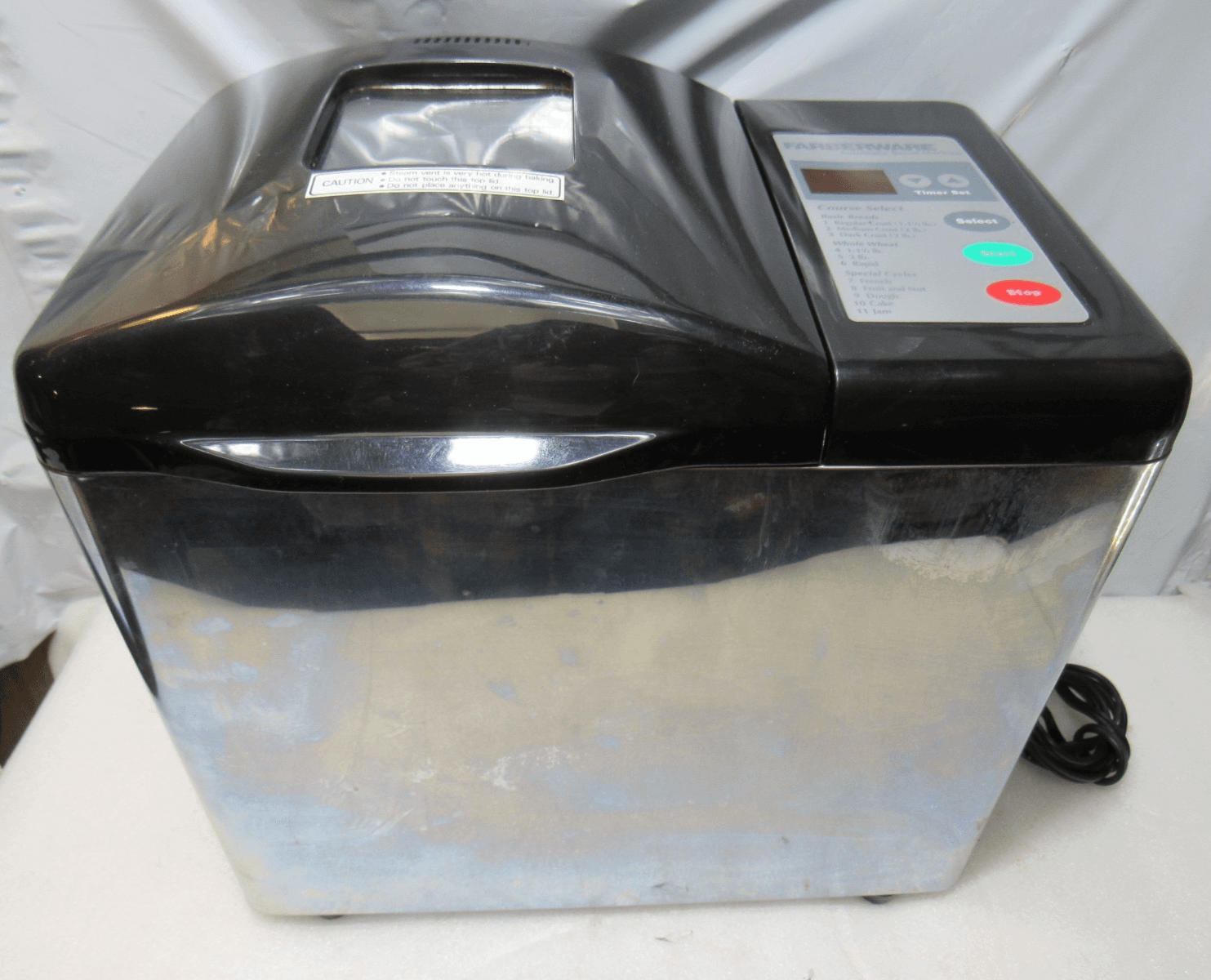 Faberware Automatic Dough & Bread Maker FTR-700 Tested, Works (I76J)