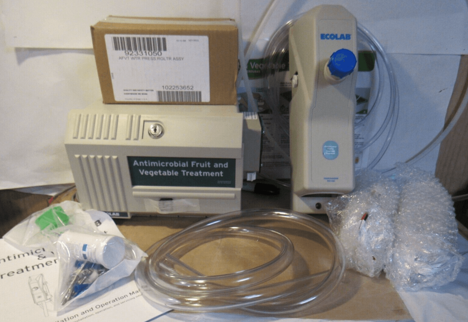 Ecolab Antimicrobial Fruit & Vegetable Treatment Complete Kit (Keystone) W29K