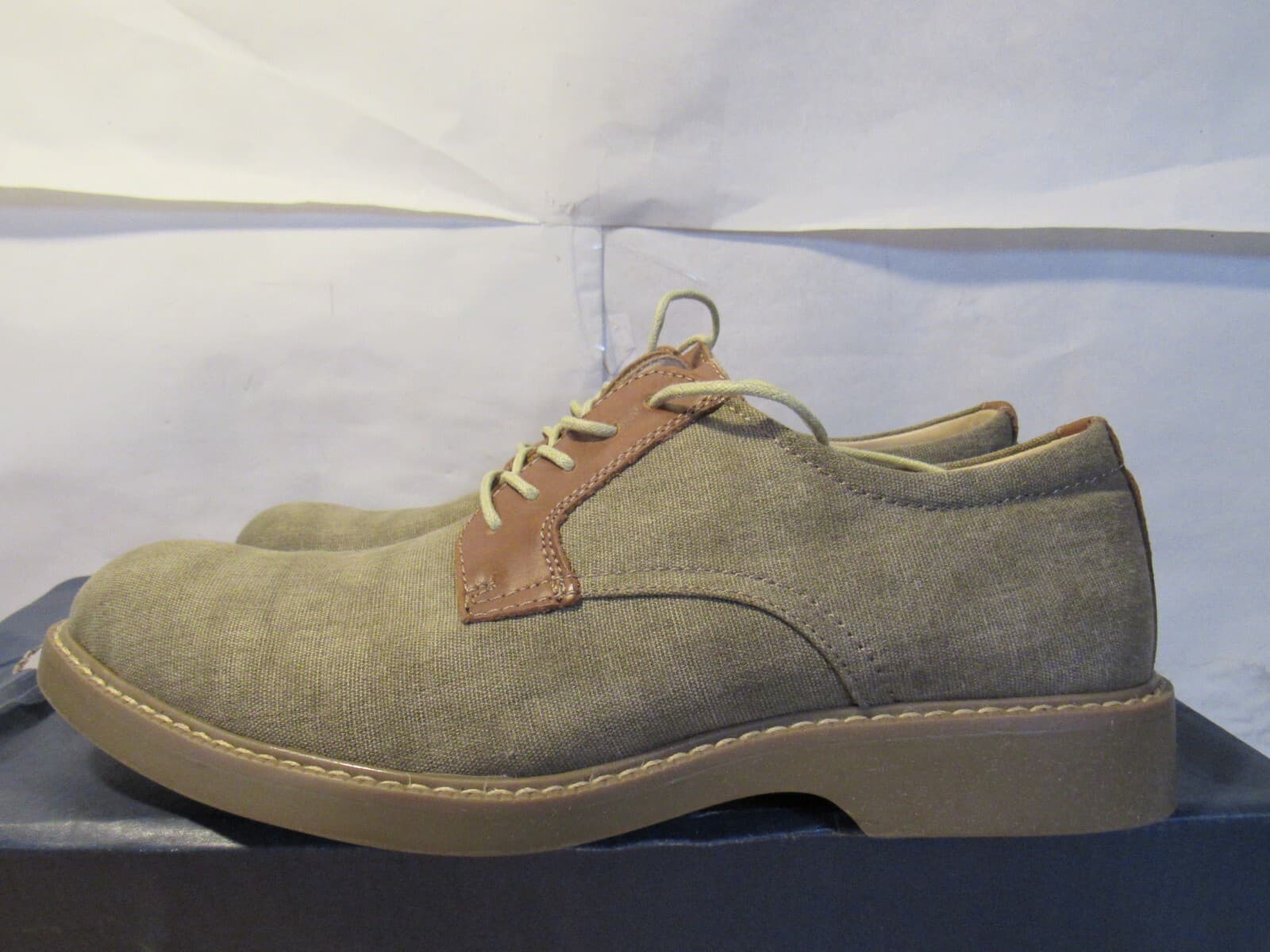 G.H. Bass & Co Men’s Size 9 M Bass-Riverside Oxford Dress Shoes Tan B64M