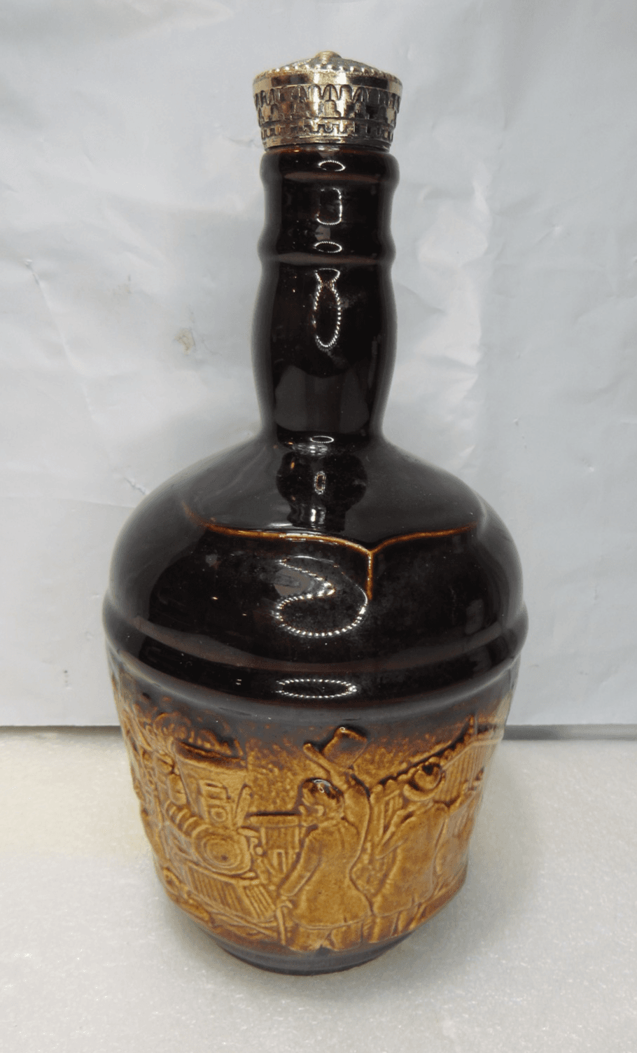 Vintage Four Roses Kentucky Straight Bourbon Whiskey EMPTY Bottle W/Cork (V1J)