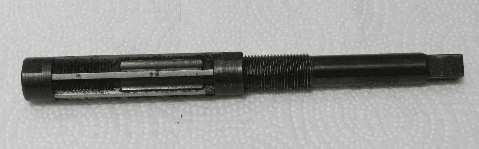 CLEVELAND Quick Set 25/32" - 27/32" Adjust. Blade Hand Reamer HSS Size F C40JJ