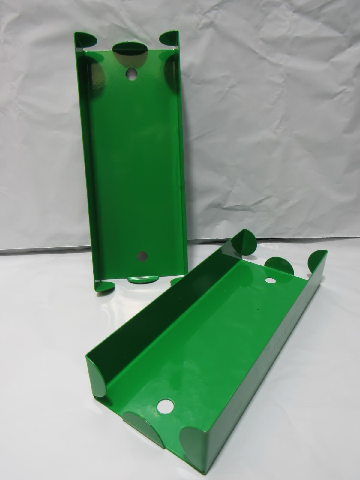 CONTROLTEK Coin Tray 1 Compartment Metal Green Dime Tray 560067 (S28K)