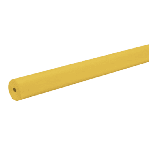 Pacon ArtKraft Duo-Finish Paper Roll 48" x 200 ft. Canary (Y20K)