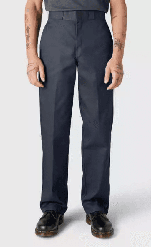 Dickies 874 Original Fit Sraight Leg Work Pants Mens 48x34 Dark Navy Z15JK