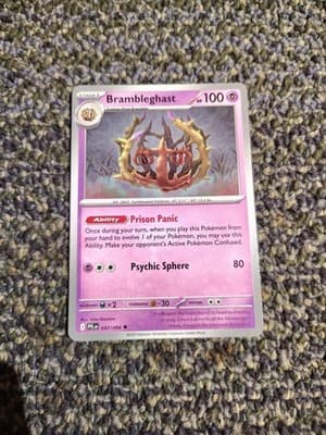 Brambleghast 047/094 - Phantasmal Flames - Uncommon NM Regular Pokemon