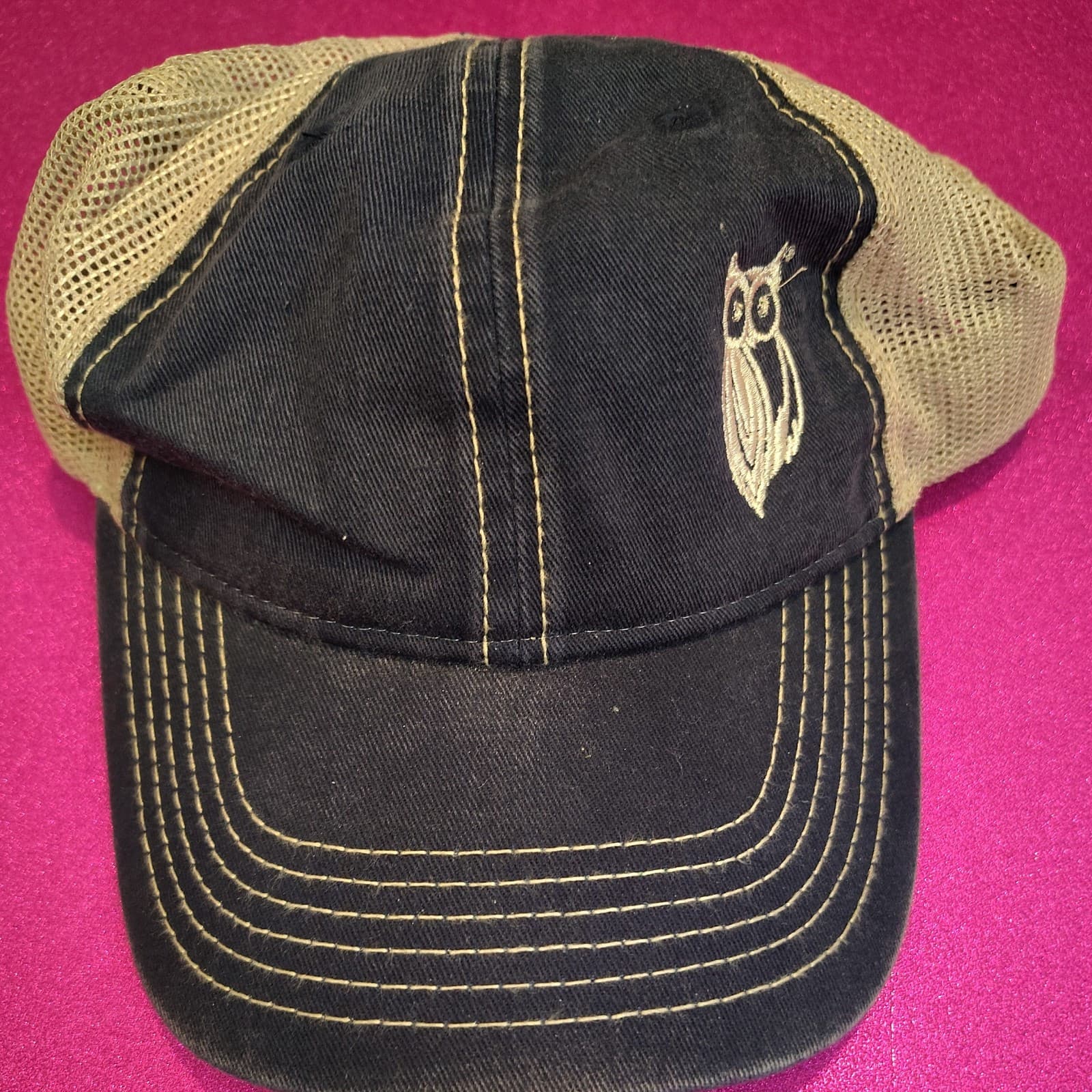 Hooters - blue & White Adjustable Strap Cap