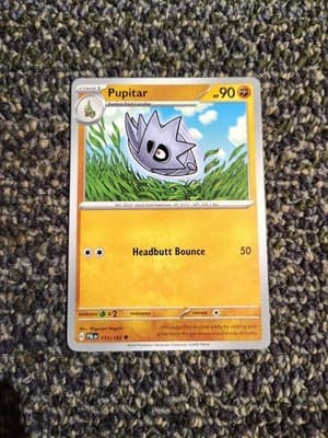 Pupitar SV02: Paldea Evolved Pokémon #111/193 Cosmos Holo NM+