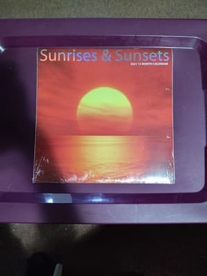 Sunrises & Sunsets 2021 12 - Month Wall Calendar