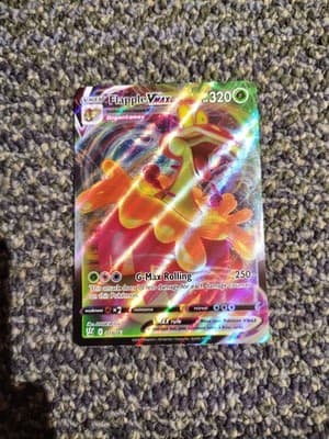 Pokémon TCG Flapple VMAX 019/163 Swsh05: Battle Styles Holo MINT/Near Mint
