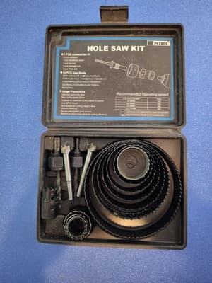 5 Pcs Carpentry Parts Set of Drills for Metal Kit Diy High Quality Hole Opener