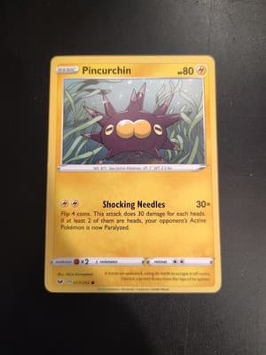 Pincurchin 077/202 Common Pokemon Sword & Shield