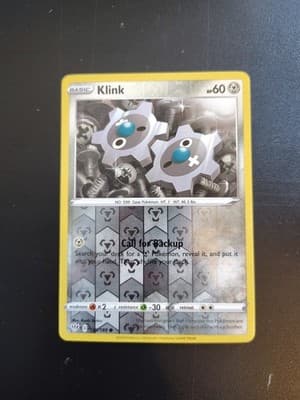Pokemon Klink - 125/189 - Common - Reverse Holo L