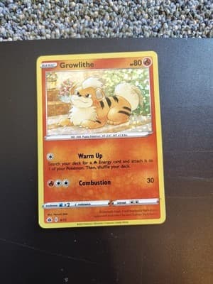 GROWLITHE 4/15 HOLO 2022 MCDONALD'S PROMO POKEMON TCG LP