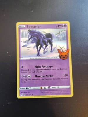 Spectrier 81/196 Holo Rare Pokemon Lost Origin NM