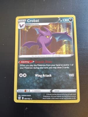 Crobat 091/163 Deck Exclusives Regular