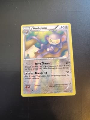 Pokémon TCG Ambipom Steam Siege 91/114 Regular Uncommon-NM