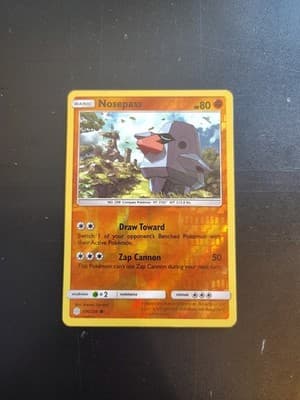 Pokemon TCG: S&M Cosmic Eclipse - COMMON Nosepass 106/236 - NM/M