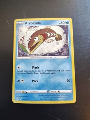 Pokémon TCG Arrokuda SWSH Black Star Promo SWSH093 Holo **MT**