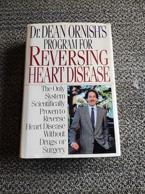 Program for Reversing Heart Disease - Dr. Dean Ornish (DJ, Hardcover, 1990)