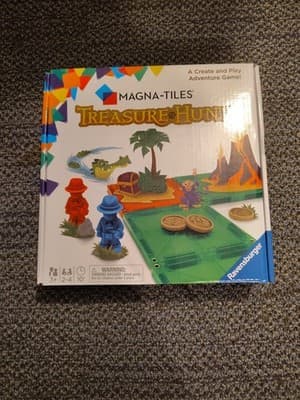 Ravensburger Magna Tiles Treasure Hunt Game 3+ SHIPS FREE & FAST! New