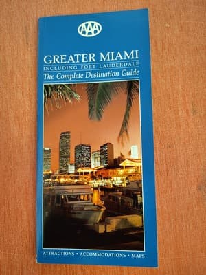 AAA Greater Miami Fort Lauderdale Destination Guide 1995