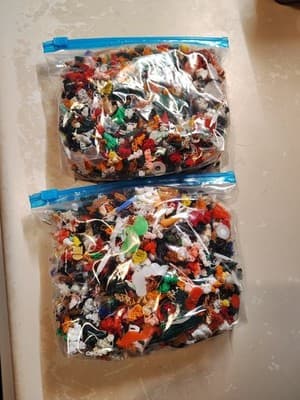 1 LB 3D Printer PLA Filament Purge Waste Scraps Poop Multicolor