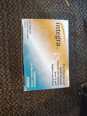 Pencil, Pre Sharpened, 144/Box, Yellow (30980) #2 Grade Lead new