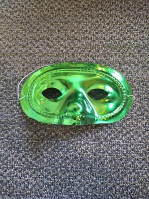 Green Eye Mask