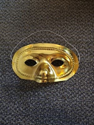 Gold Eye Mask
