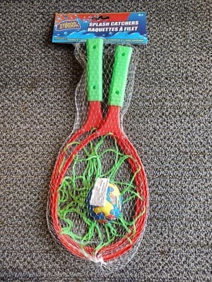 Summer Pool Water Toys - Water Hopper Ball & Splash Catcher Rackets #9479
