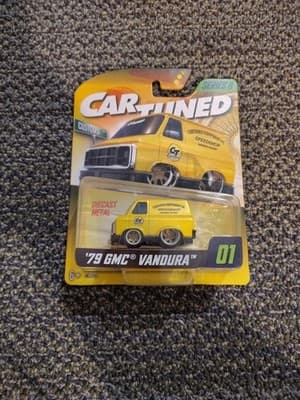 MGA CarTuned Series 8 No 01 79 GMC Vandura Customs Yellow