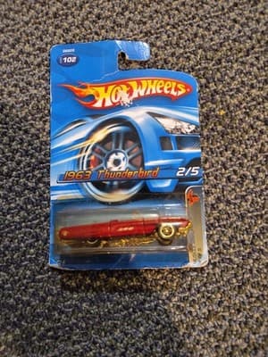 2008 Hot Wheels New Models 29/40 ‘70 Pontiac GTO Red Variant 5spk Wheel
