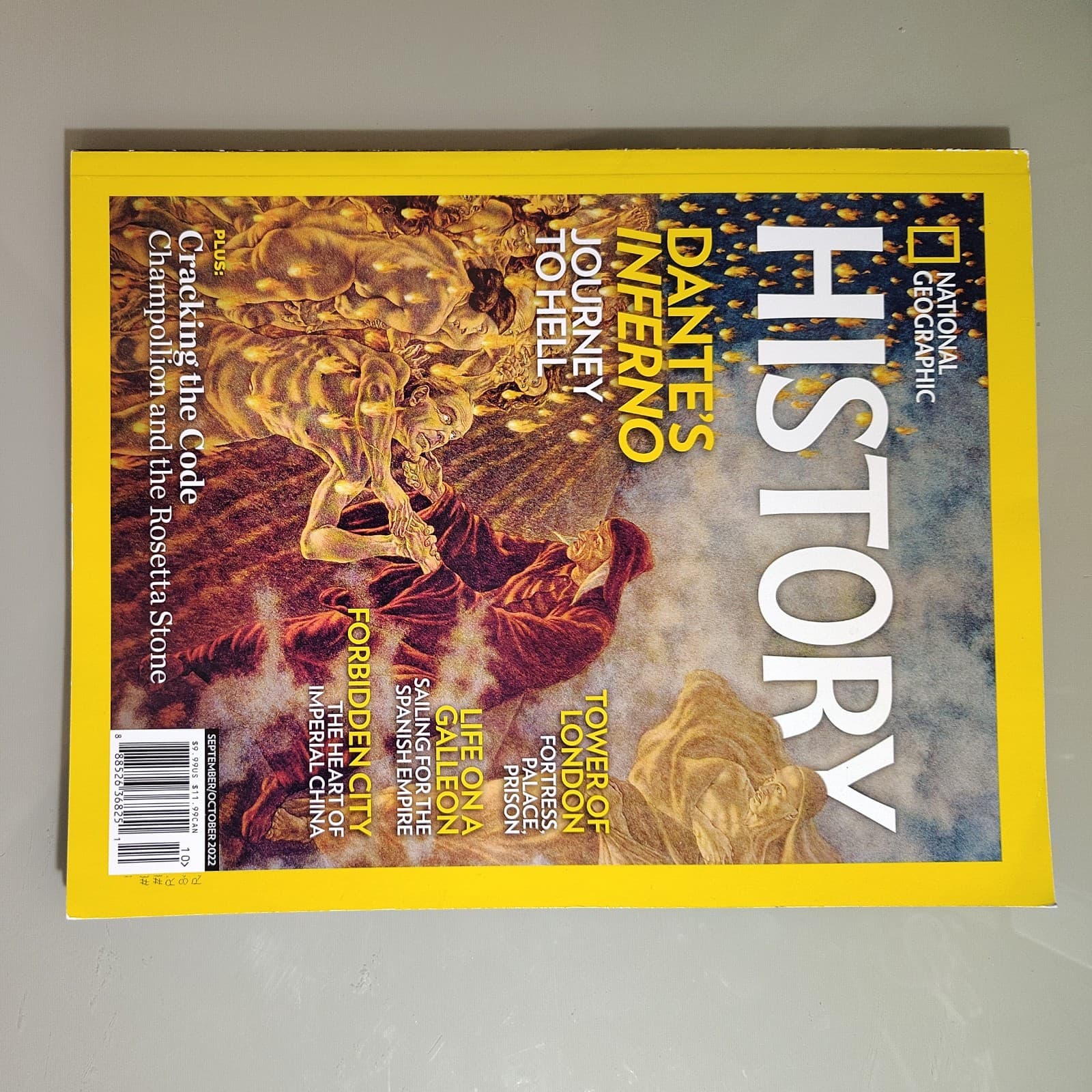 National G Magazine Vol. 8, #4 "Dante's Inferno, Tower of London, Life Mag VG