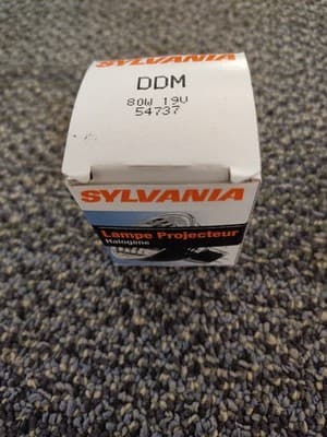 Sylvania DDM Photo Projection BULB Studio LAMP Projector 80W 19V