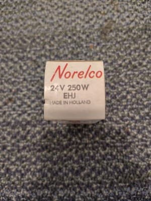 PROJECTOR LAMP -EHJ -24V 250W -NORELCO