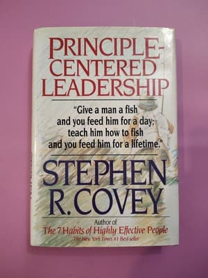 Principle-Centered Leadership by Stephen R. Covey (1990, Hardcover)