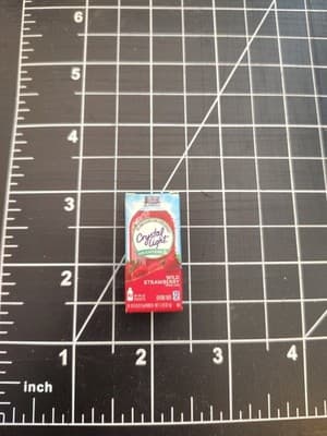 Mini Brands Series 3 Crystal Light Wild Strawberry Dollhouse Food Mini Food