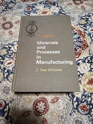 MACHINIST HmeB ATHE MILL Vintage Materials & Processes in Manufacturing Book