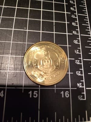 2021 Walt Disney World 50th Anniversary Souvenir Medallion Coin Jiminy Cricket