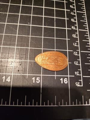 Dole Plantation Pineapple World’s Largest Maze Hawaii HI Elongated Pressed Penny