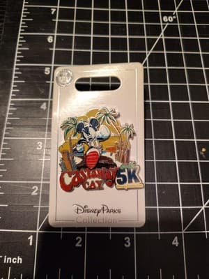 Disney Cruise Line - Castaway Cay 5K - Mickey Mouse runDisney Running 2019 Pin