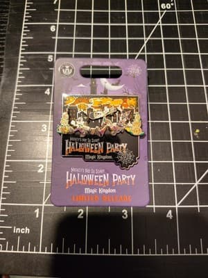 Disney Parks Mickeys Not So Scary Halloween Party Pin 2019 Magic Kingdom New HTF